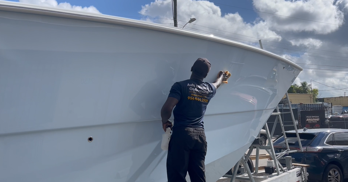 boat detailing