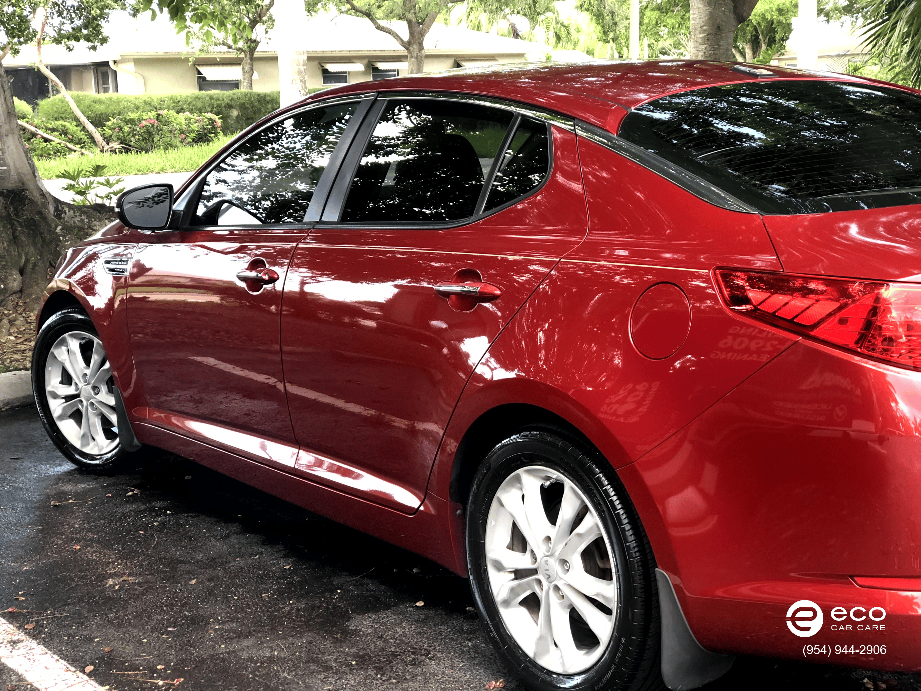 auto detailing silver package sedan