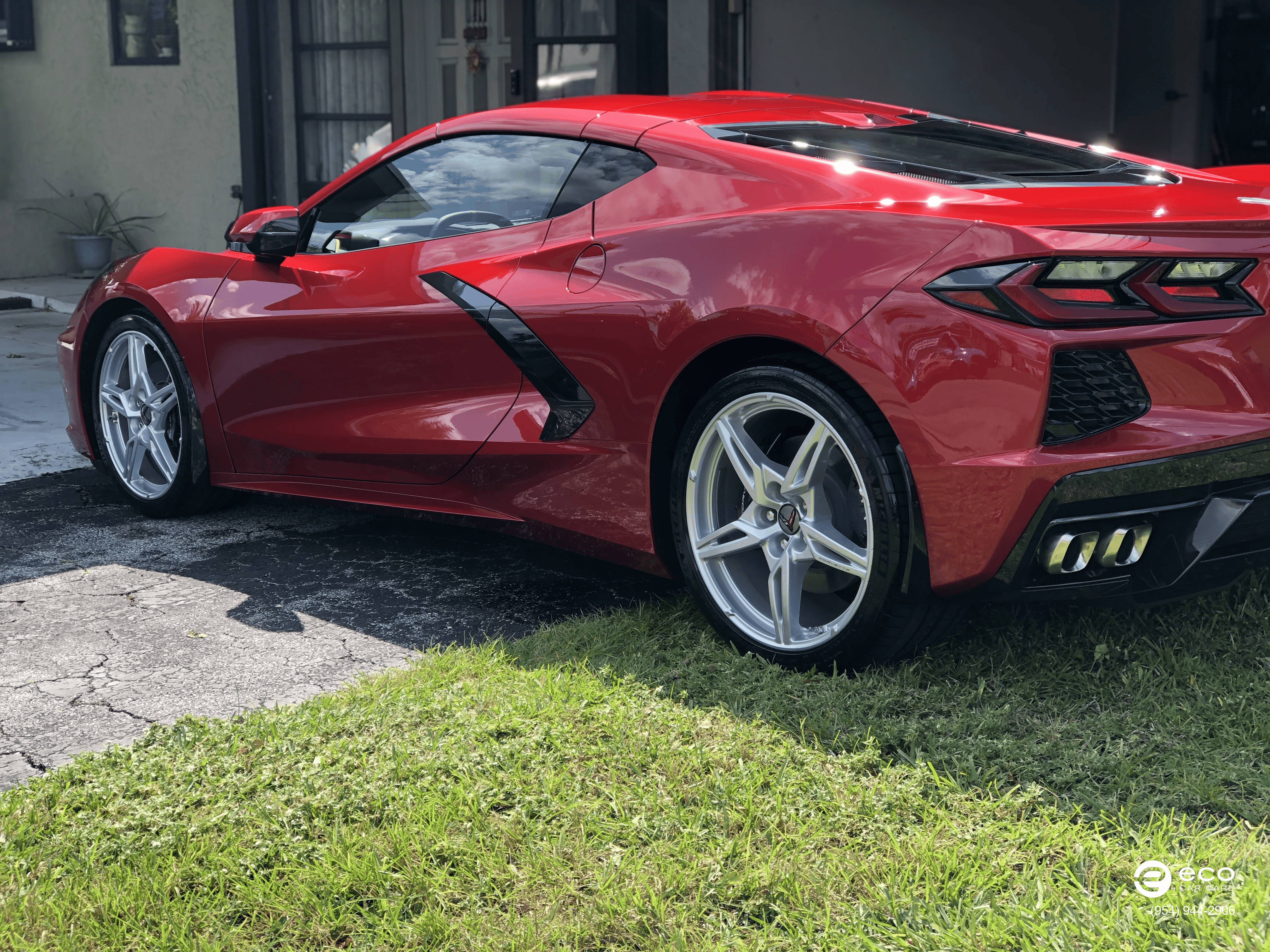 auto detailing silver package sedan