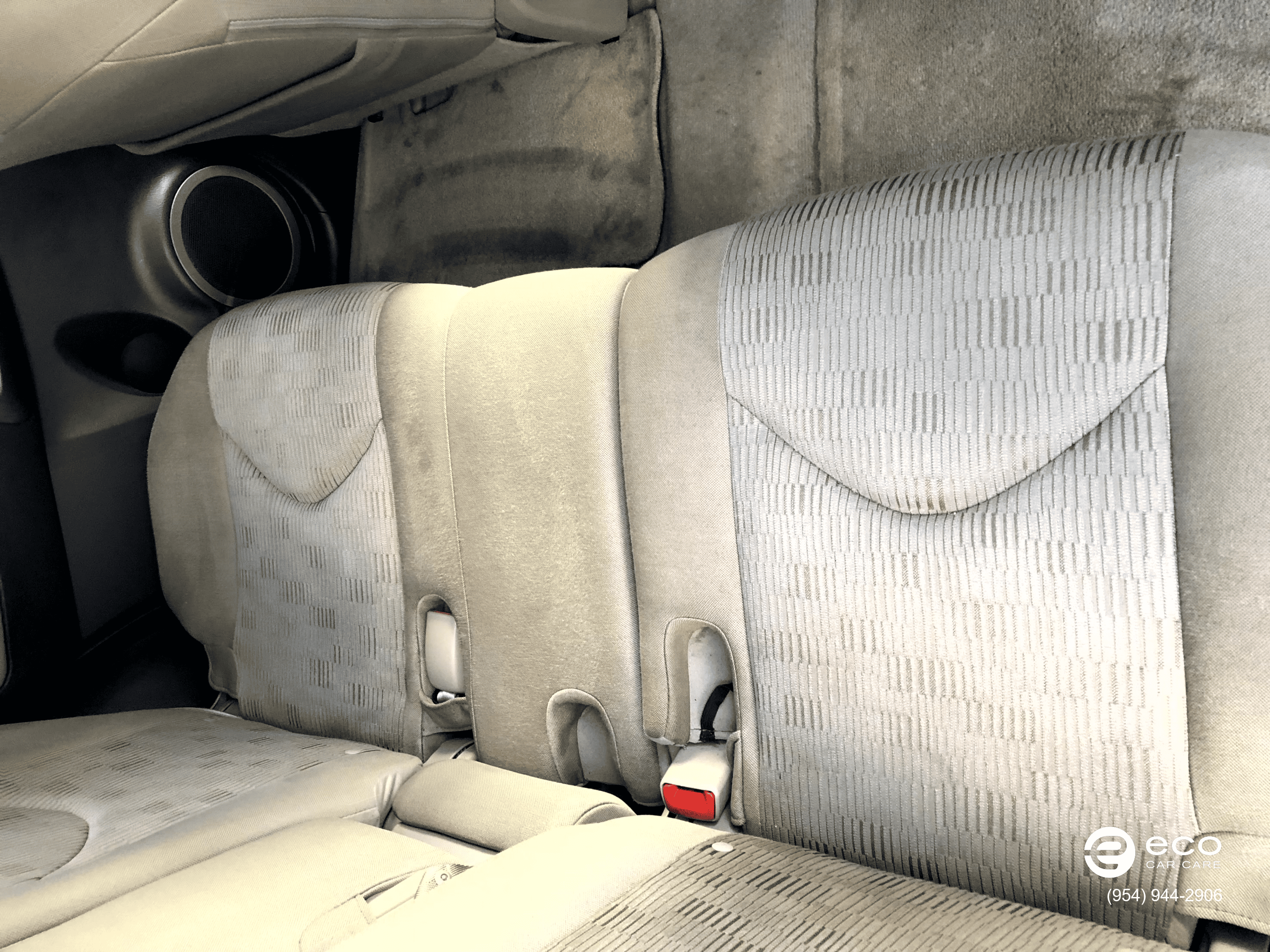 car interior detailing