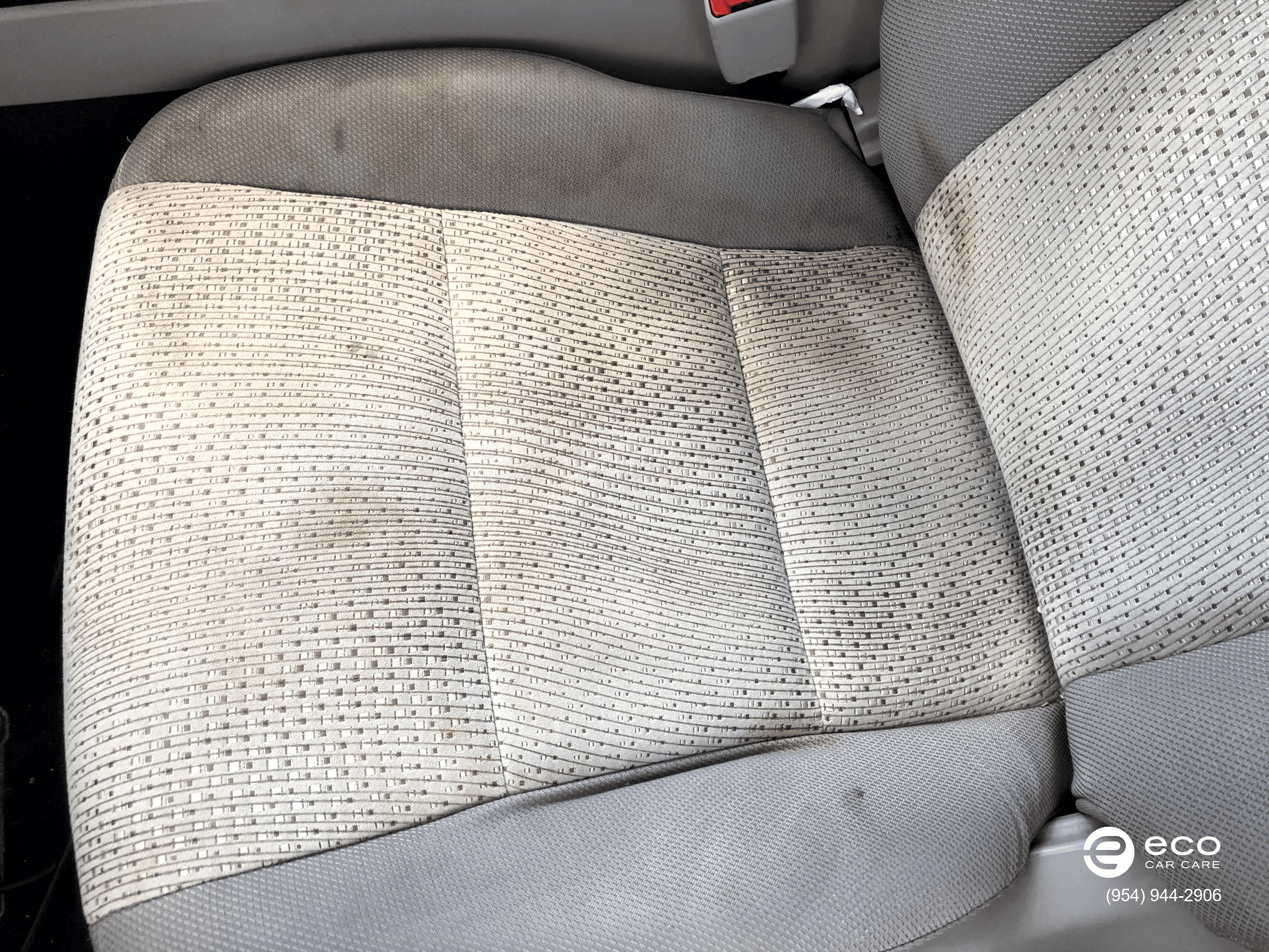 car interior detailing