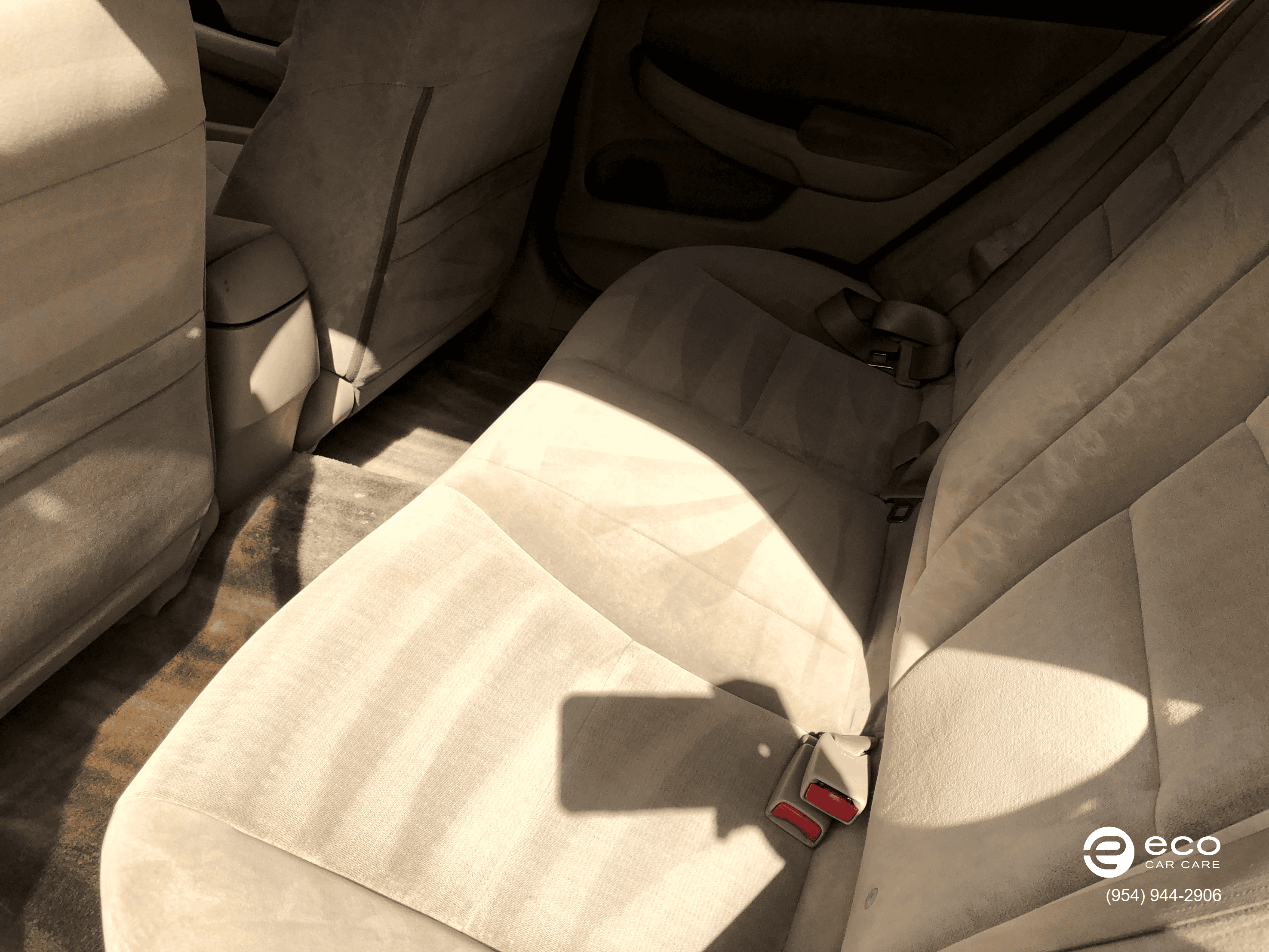 interior car detailing
