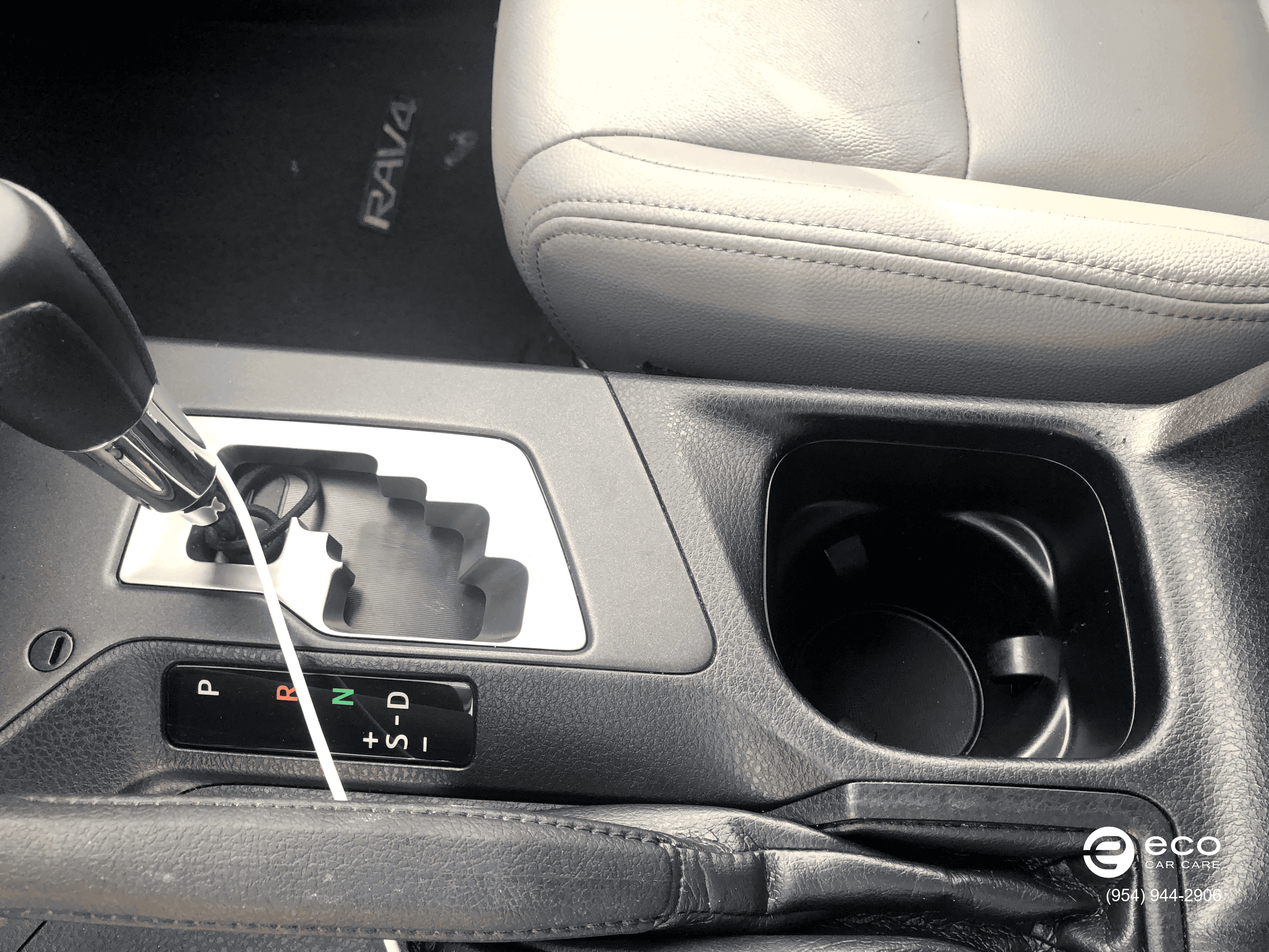 car interior detailing