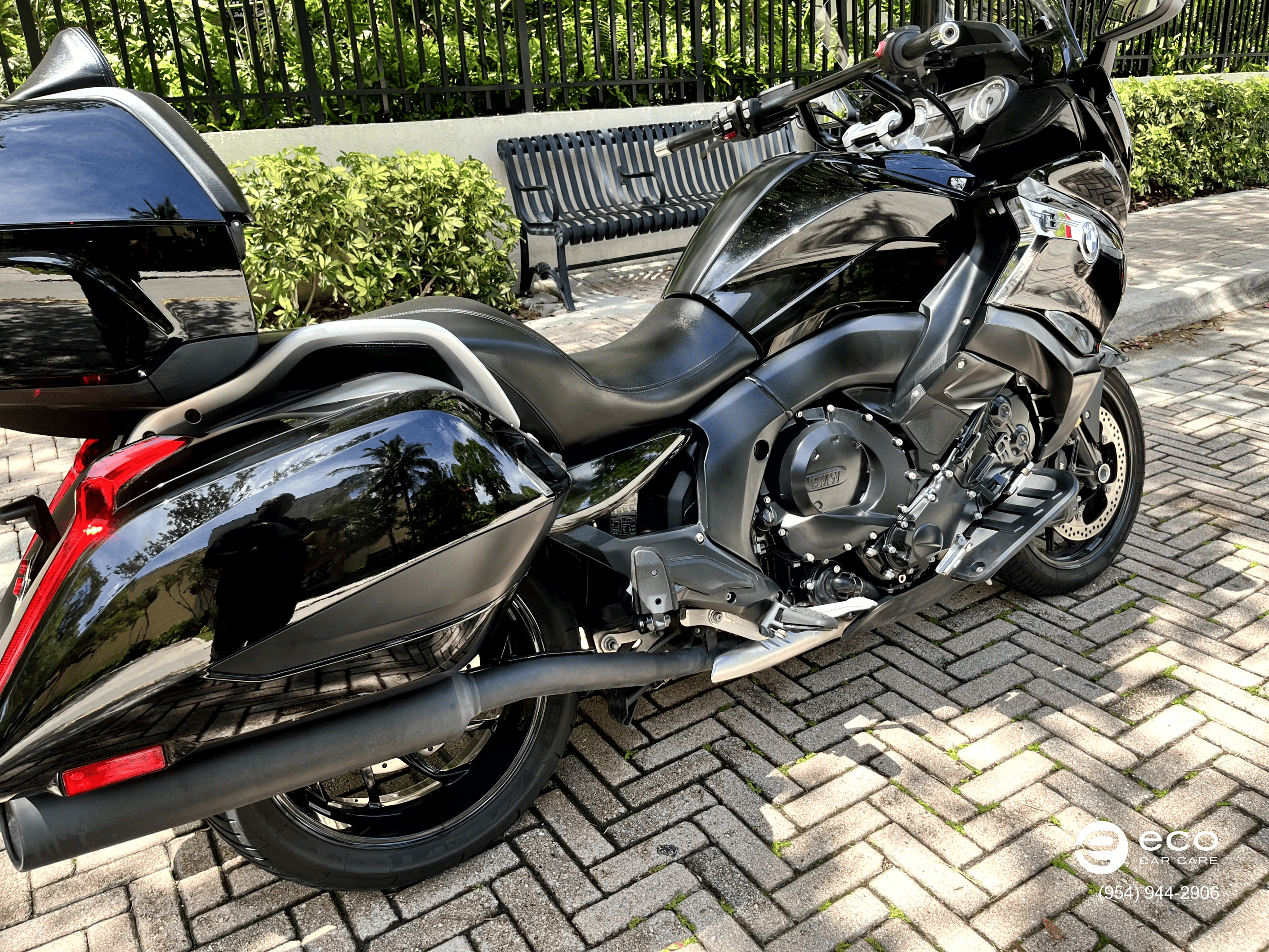 motorcycle wash and wax