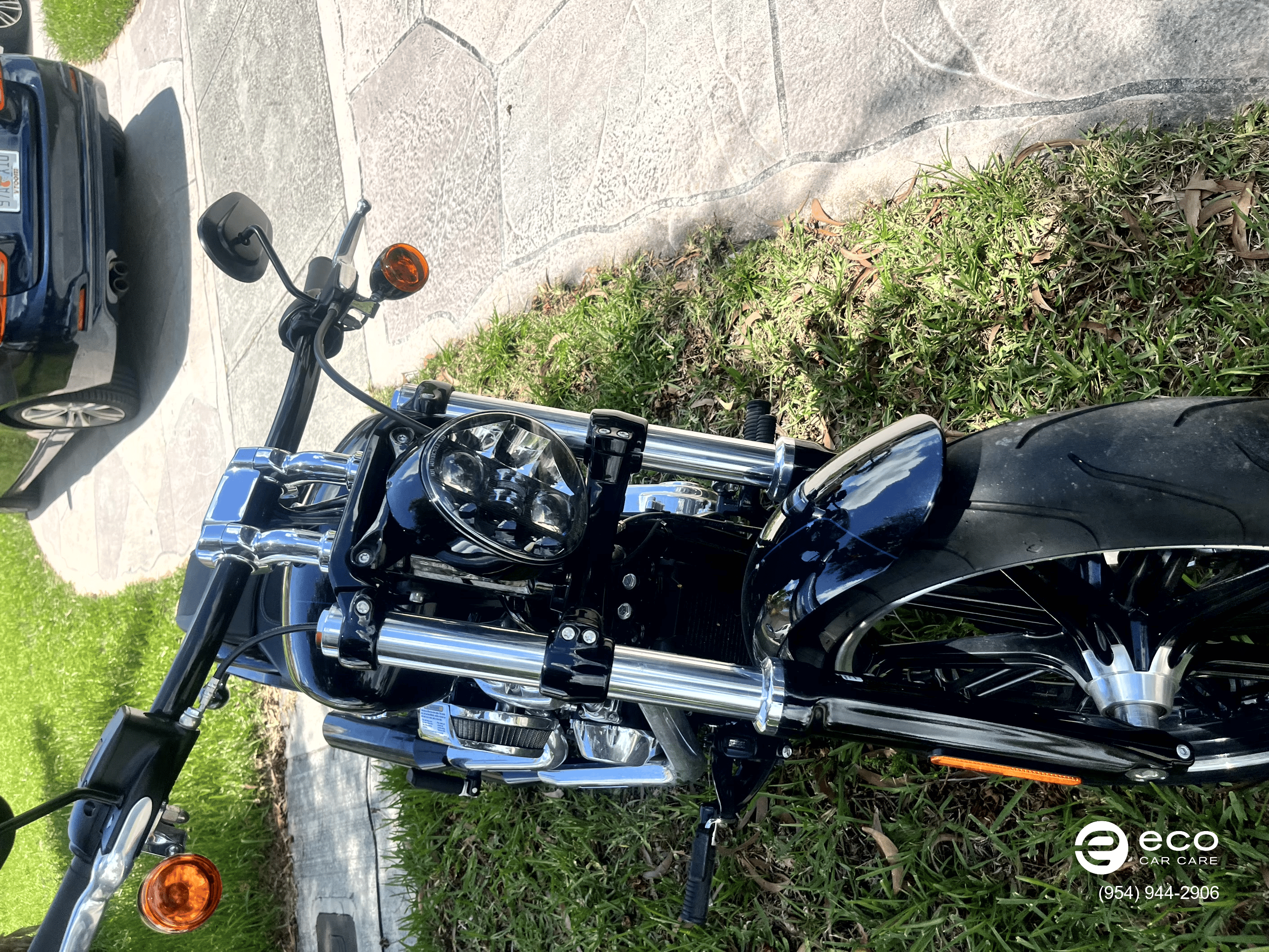 motorcycle wash and wax