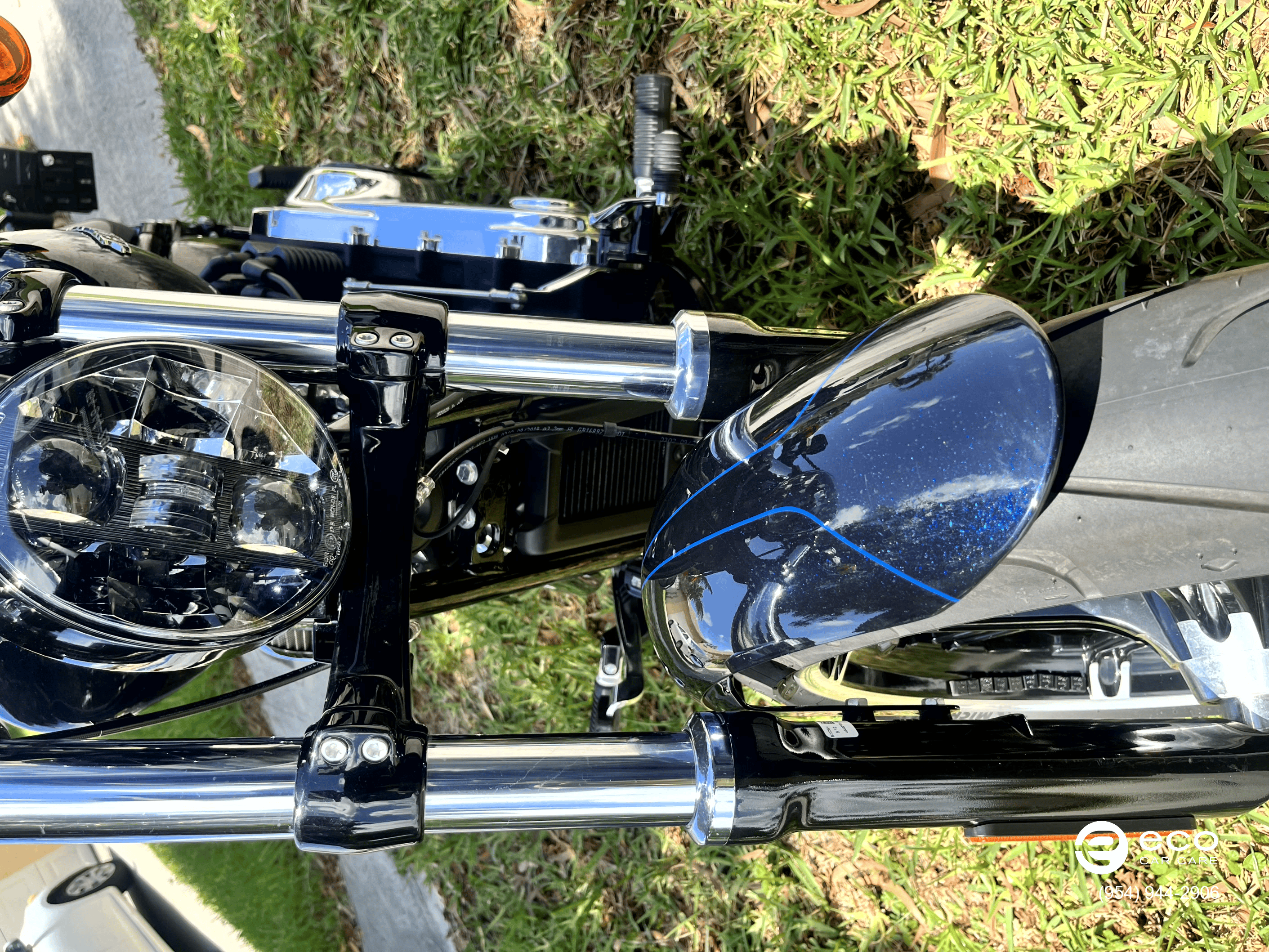 motorcycle chrome polish