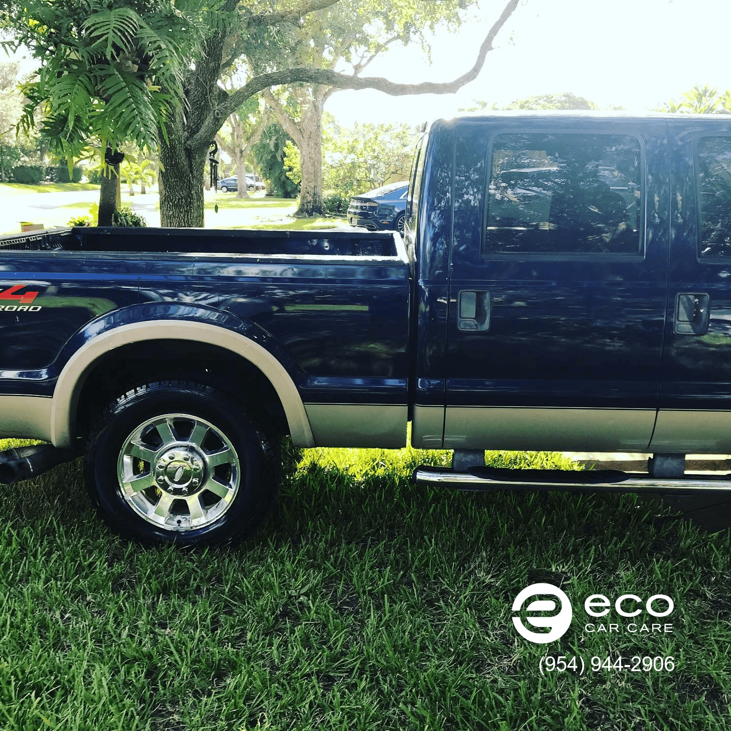 chrome polishing for trucks exterior only