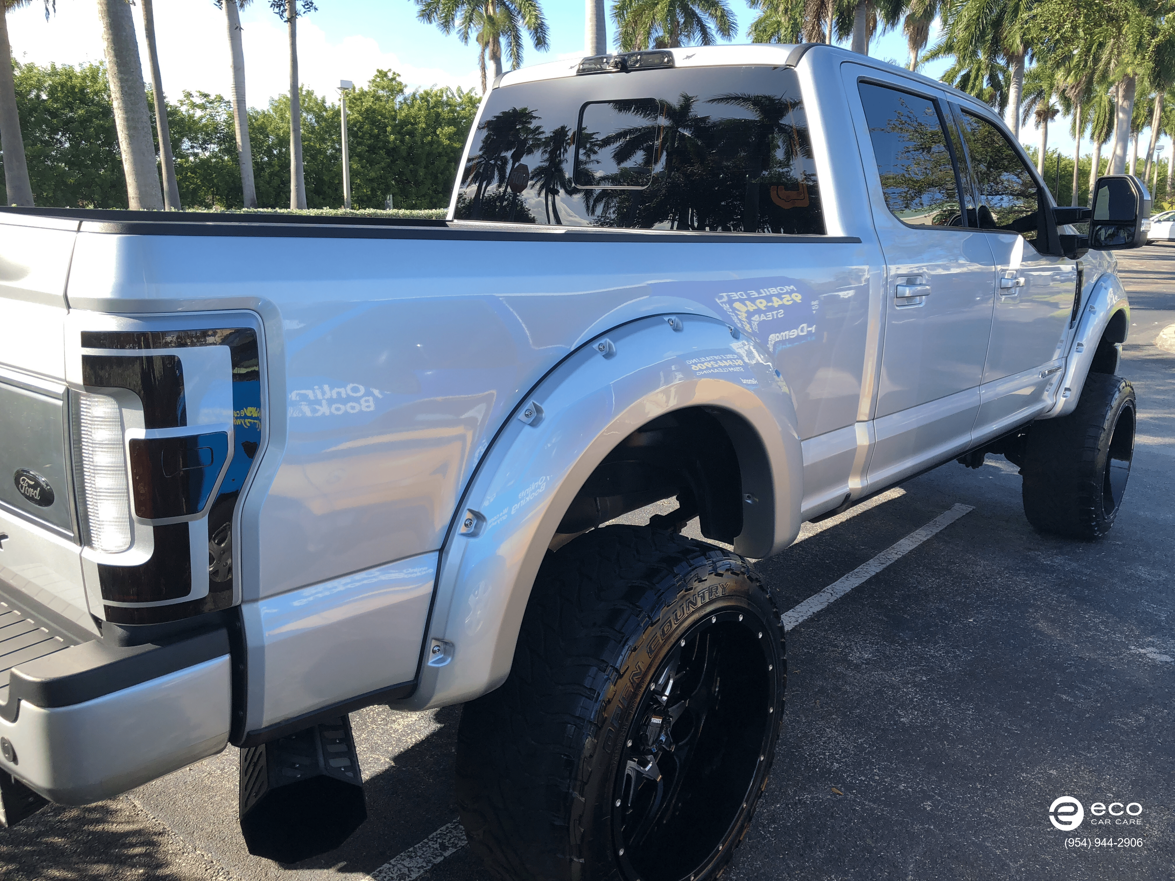 paint correction single stage for trucks in shop only