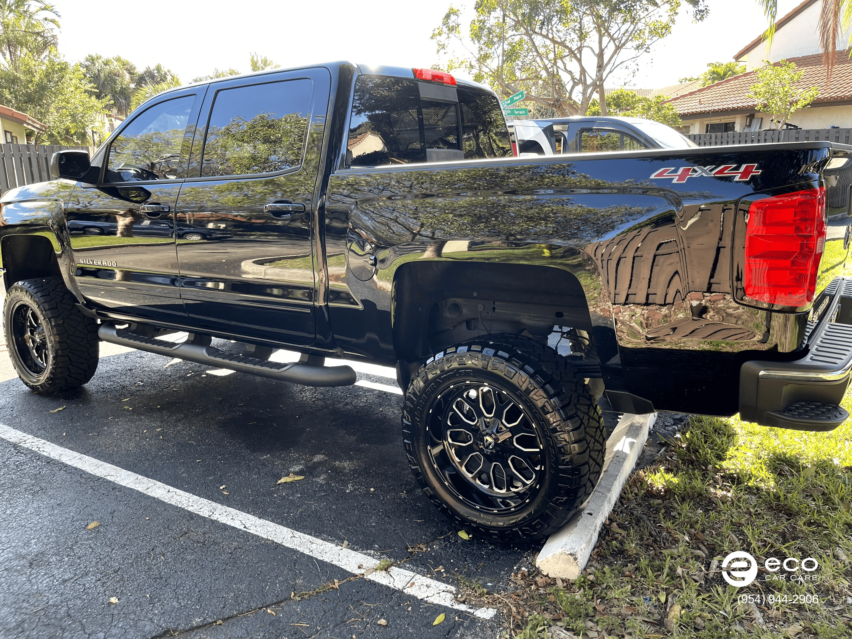 paint correction 3 stage for trucks in shop only