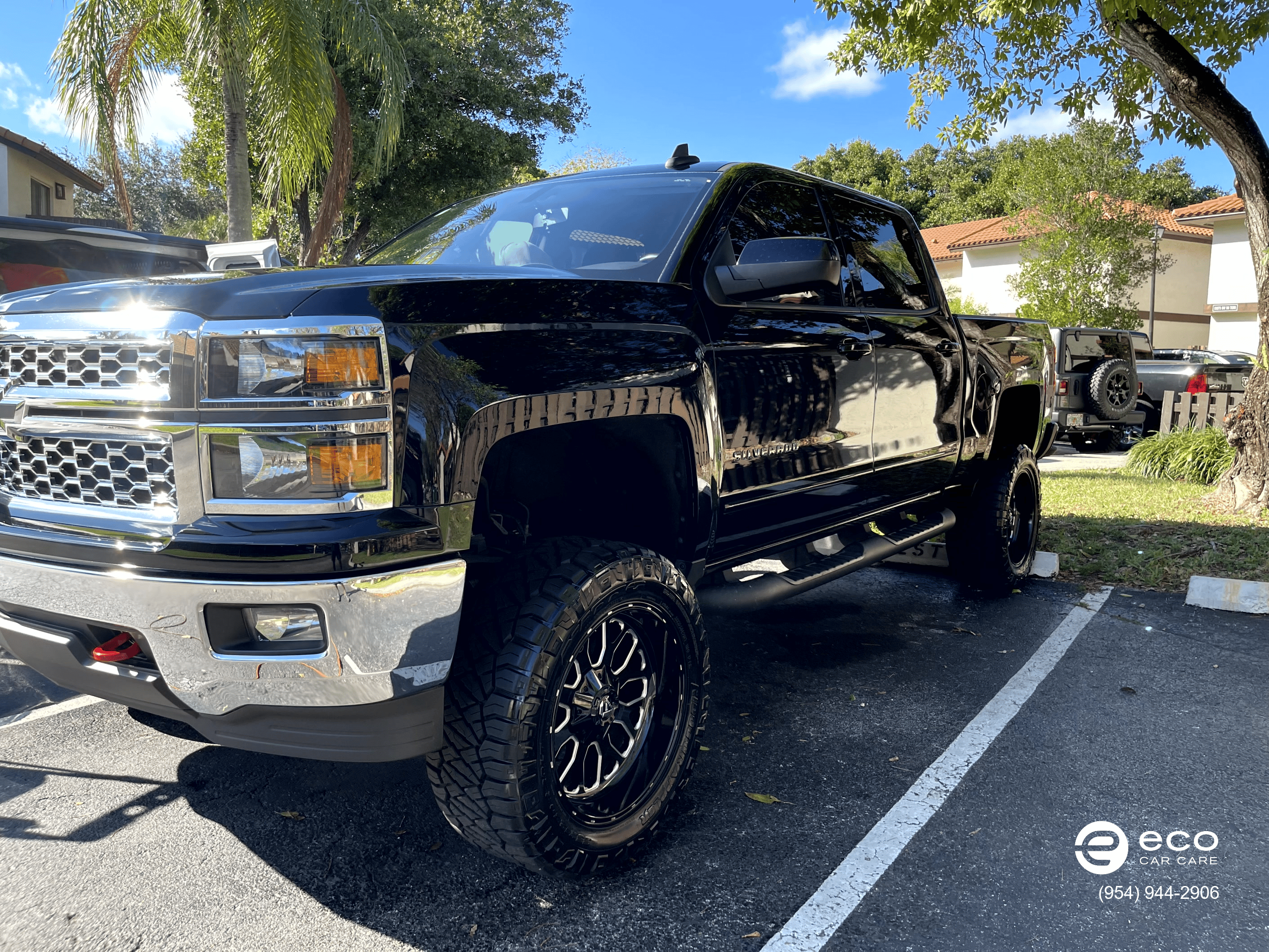 chrome polishing for trucks exterior only