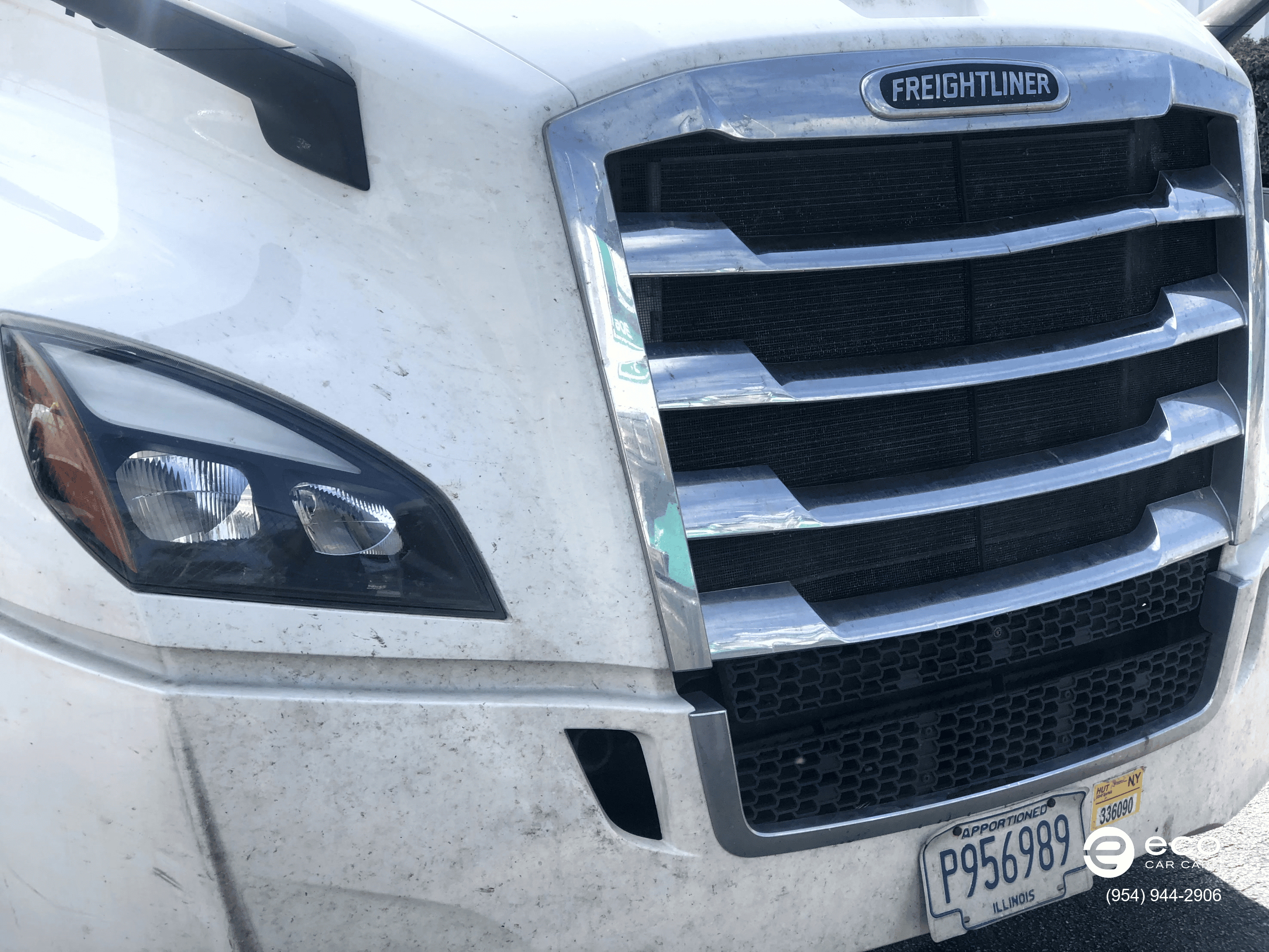 chrome polishing for semi trucks exterior only